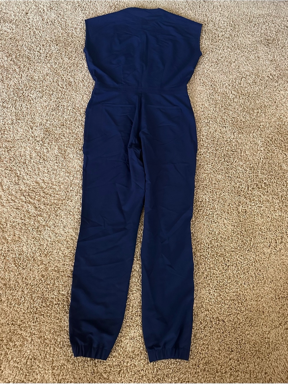 NWT FIGS Navy Rafaela Cargo Jumpsuit M - Picture 7 of 10